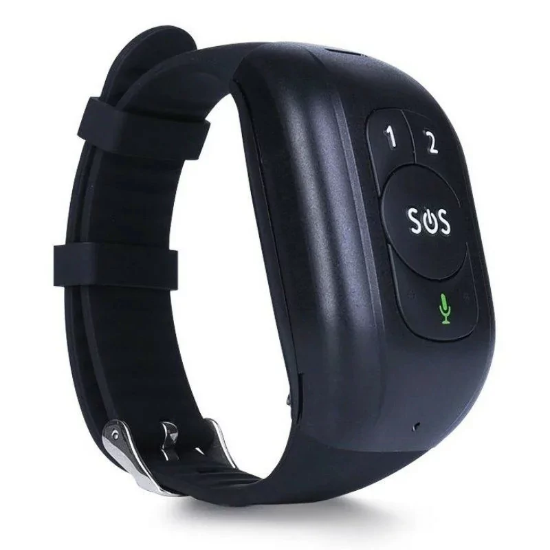 Smart Band Senior Leotec 4G - Nano SIM - (GPS - Ritmo Cardiaco - Pedómetro - Chamadas - Anti Queda) - Preto