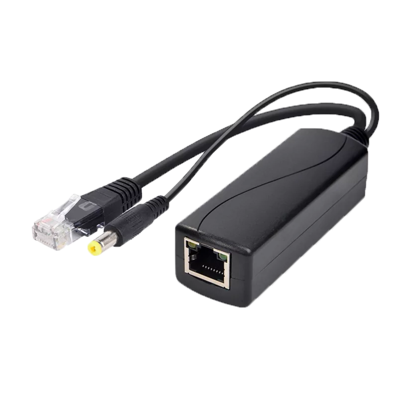 PoE Splitter - Para cámaras IP no PoE - Entrada RJ45 PoE Splitter - Para cámaras IP no PoE - Entrada RJ45
