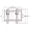Suporte de Parede Napofix - 13" a 43" - 030|Napofix|5603209000915