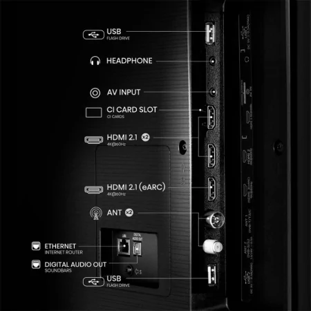 Hisense Smart TV 85" UHD 4K 85A6N - (216cm - VIDAA OS)