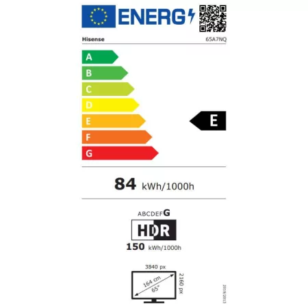 Smart TV Hisense 65" QLED 65A7NQ - (165cm - VIDAA OS - UHD 4K - Pé Central)|Hisense|6942351403625