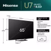 Smart TV Hisense 65" ULED MiniLED 65U7NQ - (165cm - VIDAA OS - UHD 4K - Pé Central - Gaming TV)|Hisense|6942351404547
