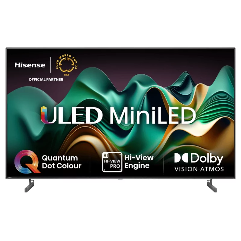 Smart TV Hisense 55 ULED MiniLED 55U6NQ - (140cm - VIDAA OS - UHD 4K - Pé Duplo Ajustável)