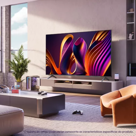 Smart TV Hisense 85" QLED 85E7NQ - (216cm - VIDAA OS - UHD 4K - Pé Duplo)|Hisense|6942351402758