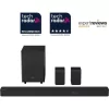 Hisense 5.1.2 Soundbar - Sound Bar + Subwoofer + Speakers - 500W - AX5100G