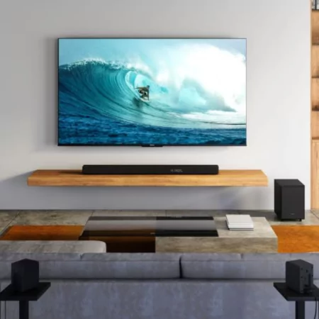 Soundbar Hisense 5.1.2 - Barra de Som + Subwoofer + Colunas - 500W - AX5125H|Hisense|6942147497432
