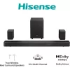 Hisense 5.1.2 Soundbar - Sound Bar + Subwoofer + Speakers - 500W - AX5100G