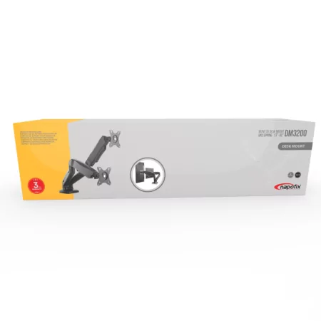 Suporte de Secretária Full-Motion Napofix - 17" a 32" - DM3200|Napofix|5603209132005