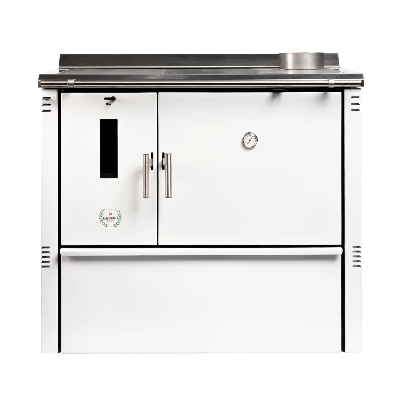 Cocina de Leña Oliveirinha - Esmaltado Blanco Cocina de Leña Oliveirinha - Esmaltado Blanco