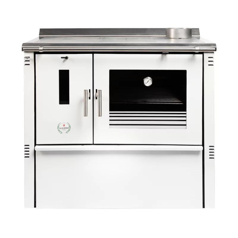 Oliveirinha Wood Stove - White Enamelled PV Oliveirinha Wood Stove - White Enamelled PV