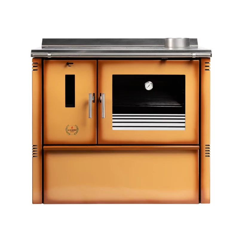 Oliveirinha Wood Stove - Brown Enamelled PV Oliveirinha Wood Stove - Brown Enamelled PV