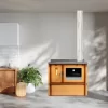 Fogão a Lenha Oliveirinha - Esmaltado Castanho PV|Oliveirinha|5600863308173