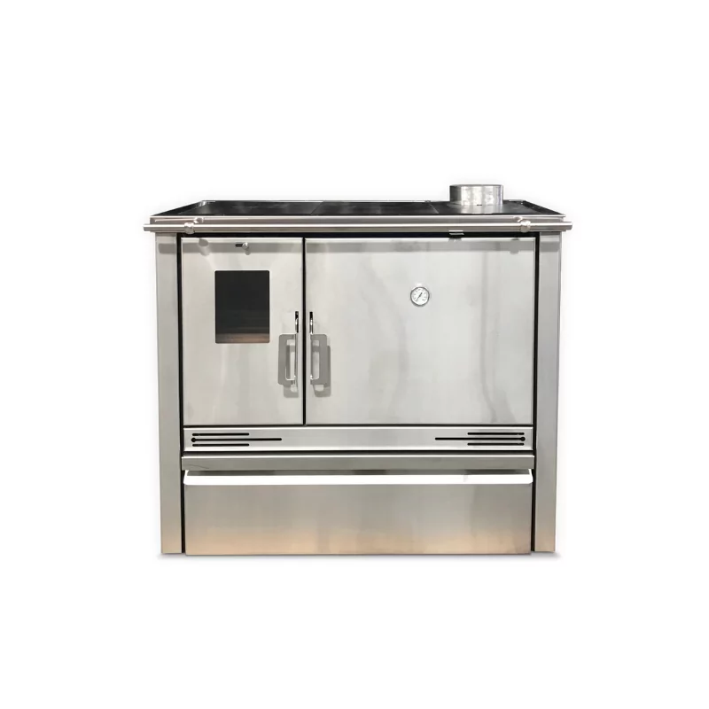 Cocina de Leña Mekka - ME16 Inox Cocina de Leña Mekka - ME16 Inox