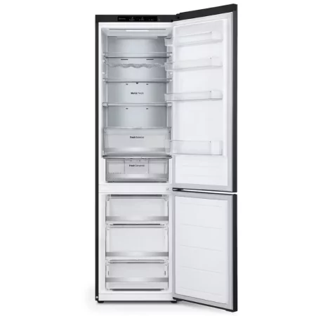 Frigorífico Combinado LG 387L GBV7270DEV - ( 203cm - Linear Cooling™ - Classe D - Preto)|LG|8806087984965