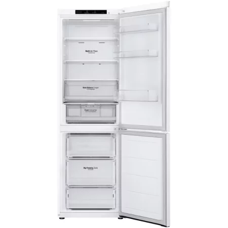 Combinado LG 343L GBV3100CSW (186cm - NatureFRESH™ - Classe C - Branco)