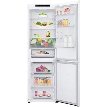 Combinado LG 343L GBV3100CSW (186cm - NatureFRESH™ - Classe C - Branco)
