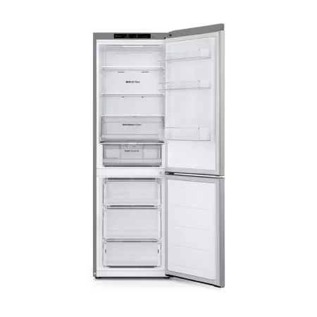 Frigorífico Combinado LG 343L GBV3100CPY (186cm - NatureFRESH™ - Classe C - Inox)|LG|8806084256669