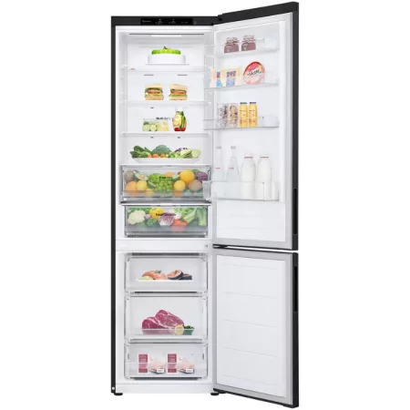 Frigorífico Combinado LG GBV22NCCEP (387L - 203cm - No Frost - Classe Energética C - Preto Mate)|LG|8806096046678