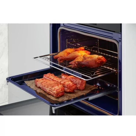 Forno de Encastre a Vapor LG 76L Wsed7665b (60cm - InstaView™ - Classe A++ - Preto Brilhante)