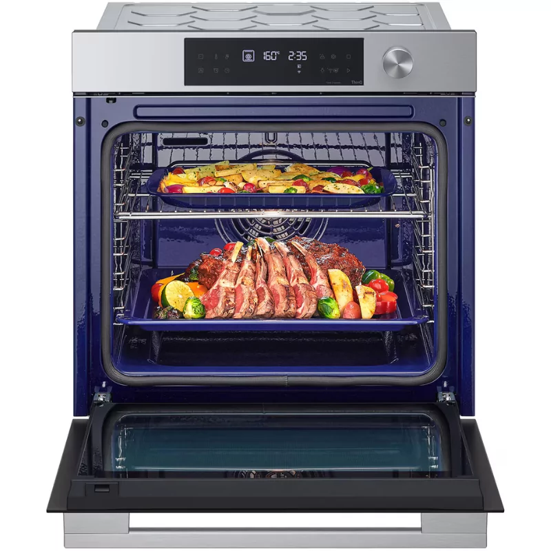 Forno de Encastre a Vapor LG 76L Wsed7612s (60cm - Classe A+ - Air Fryer)