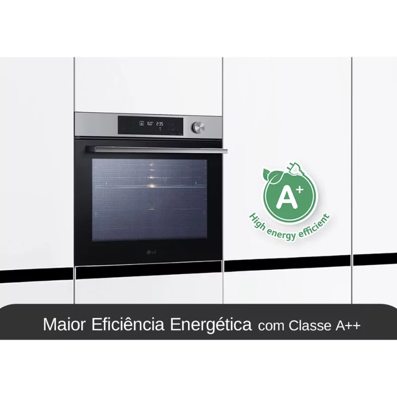 Forno de Encastre a Vapor LG 76L Ws7d7631wb (60cm - InstaView™ - Classe A+ - Preto)