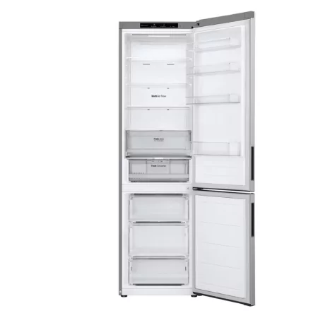 Frigorífico Combinado LG 387L GBV22NCBPY (203cm - LinearCooling™ - Classe B - Inox)|LG|8806096047156