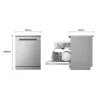 Máquina de Lavar Loiça LG - DF142FV - (14 Conj. - 60 cm - Inox)|LG|8806096167304