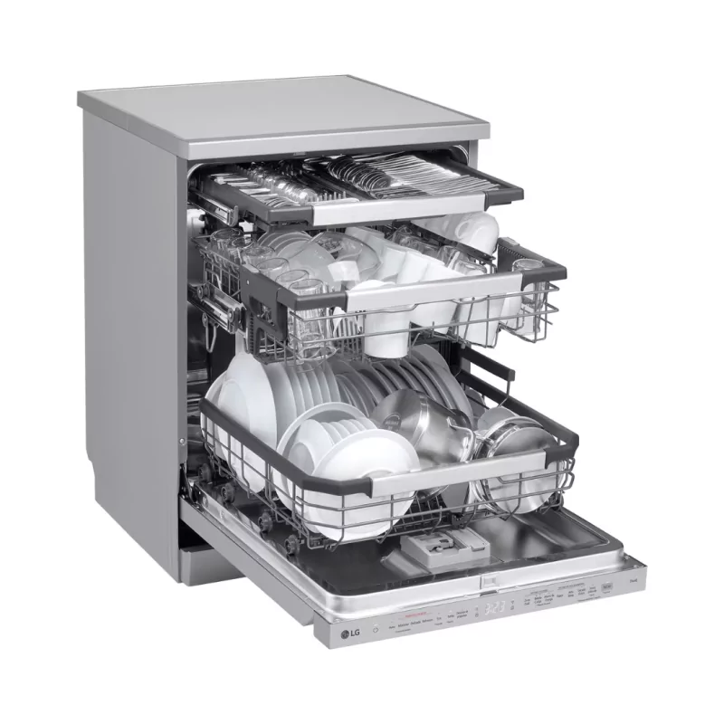 Máquina de Lavar Loiça LG - DF587HVS - (14 Conj. - 60 cm - Inox)