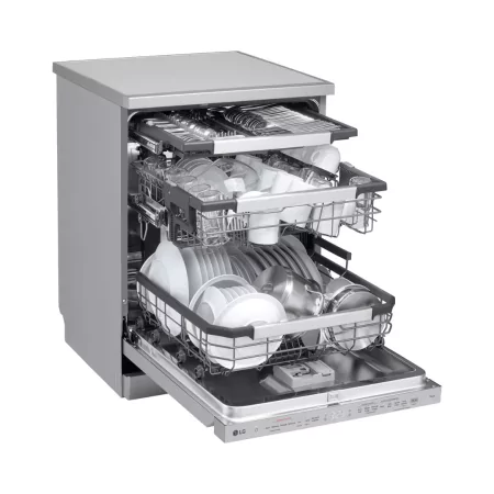 Máquina de Lavar Loiça LG - DF587HVS - (14 Conj. - 60 cm - Inox)|LG|8806084697349