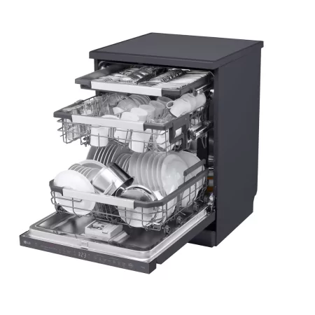 Máquina de Lavar Loiça LG - DF587HMS - (14 Conj. - 60 cm - Preto Matte)|LG|8806096322246