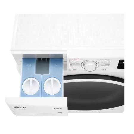 Máquina de Lavar Roupa LG F4WR3509A0W - (10 kg - 1400 rpm - Branco)|LG|8806084215239