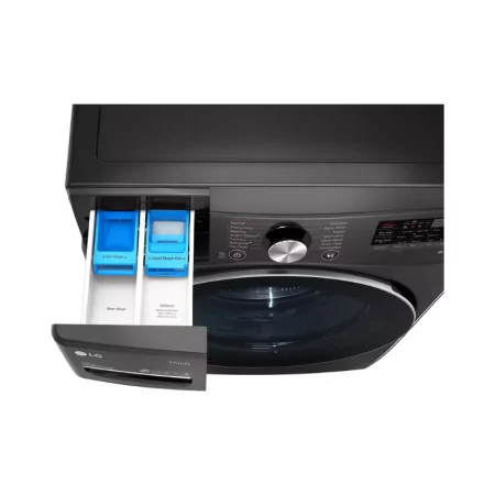 Máquina de Lavar Roupa LG F0P3CYV2E - (20 kg - 1000 RPM - Preto)|LG|8806096232668