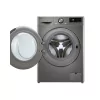 Máquina de Lavar e Secar Roupa LG F4DR7010SGS (6/10 kg - 1400 rpm - Inox)|LG|8806084293213