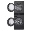Máquina de Lavar e Secar Roupa LG Washtower WT1210BBF - (10/12 kg - 1400 rpm - Preto)