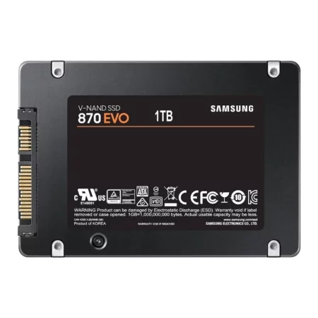 Disco SSD Interno Samsung 870 EVO - (1 TB - Serial ATA III - 560 MB/s)|Samsung|8806090396038