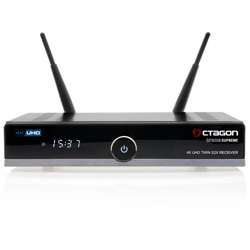 Octagon SF8008 V3 Twin Supreme 4K UHD E2 - Twin|Octagon|4262454470624 Octagon SF8008 V3 Twin Supreme 4K UHD E2 - Twin|Octagon|4262454470624