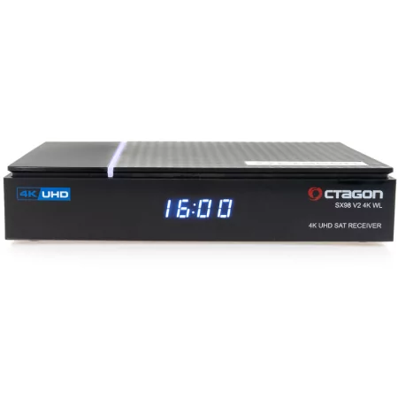 Octagon SX98 V2 WL 4K UHD Linux - Recetor IPTV & Satélite DVB-S2|Octagon|4262454470587