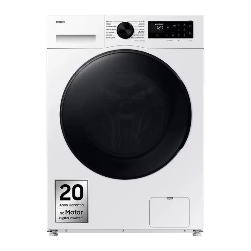 Máquina de Lavar e Secar Roupa Samsung WD90DG5B15BEEP - (6/9KG - 1400 rpm - Branco)|Samsung|8806095589411 Máquina de Lavar e Secar Roupa Samsung WD90DG5B15BEEP - (6/9KG - 1400 rpm - Branco)|Samsung|8806095589411