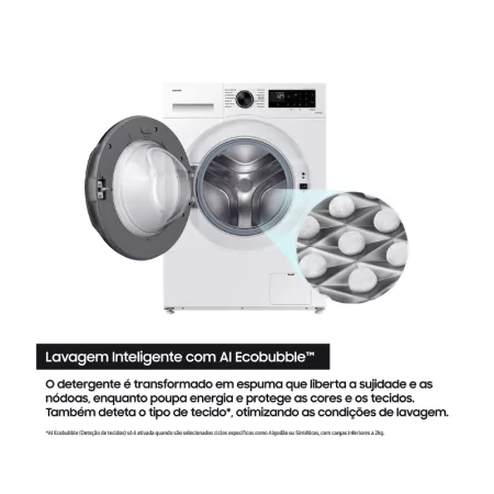 Máquina de Lavar e Secar Roupa Samsung WD90DG5B15BEEP - (6/9KG - 1400 rpm - Branco)|Samsung|8806095589411