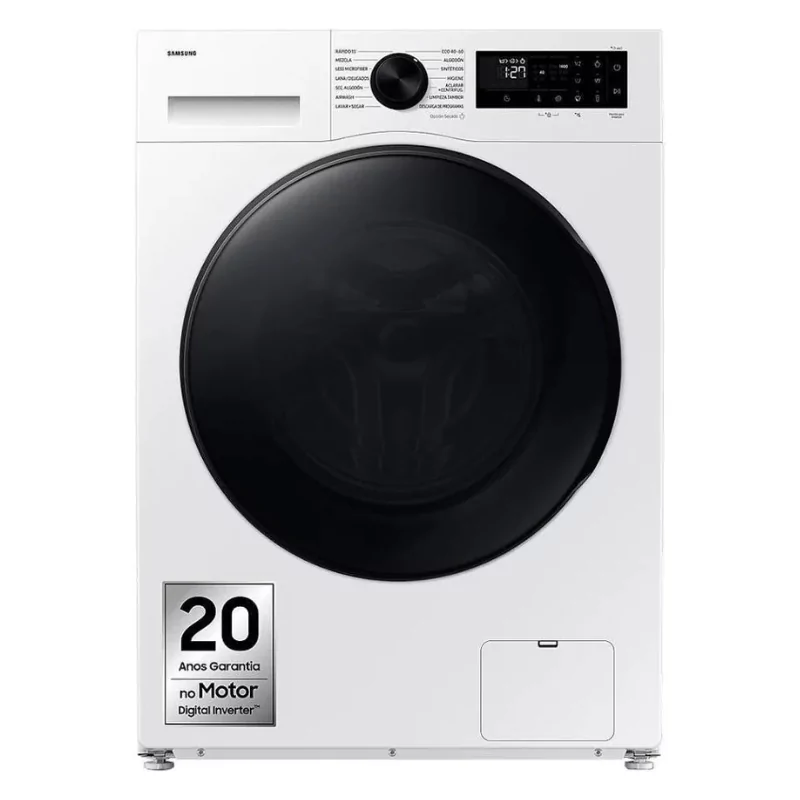 Máquina de Lavar e Secar Roupa Samsung WD90DG5B15BEEP - (6/9KG - 1400 rpm - Branco)|Samsung|8806095589091 Máquina de Lavar e Secar Roupa Samsung WD90DG5B15BEEP - (6/9KG - 1400 rpm - Branco)|Samsung|8806095589091