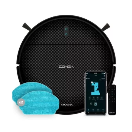 Aspirador Robô Cecotec - ( 2000 Pa - 2,4 Wifi e Bluetooth ) Conga 999 Map X-Treme|Cecotec|8435484080668