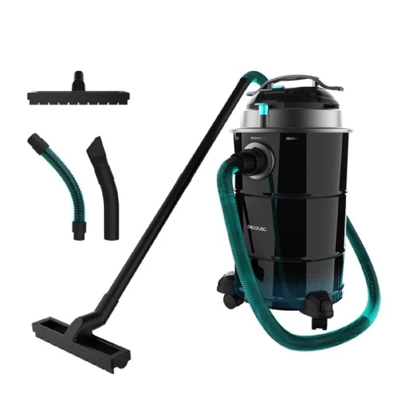 Aspirador de cinzas Cecotec - ( 1500 W - 30 L - Preto ) Conga Ash 6000 Easygo Home Xl|Cecotec|8435484009836 Aspirador de cinzas Cecotec - ( 1500 W - 30 L - Preto ) Conga Ash 6000 Easygo Home Xl|Cecotec|8435484009836