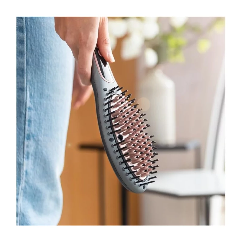 Escova Térmica Cecotec - 220 ºC - Preto - InstantCare Smooth Brush