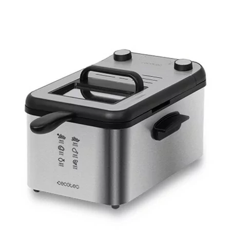 Freidora cecotec cleanfry infinity 3000 full inox/ 2400w/ capacidad 3l