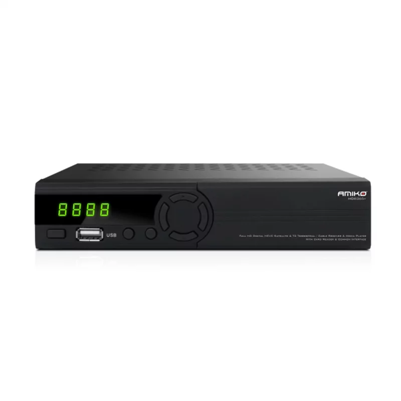 Amiko HD8265+ TV Box - Combo
