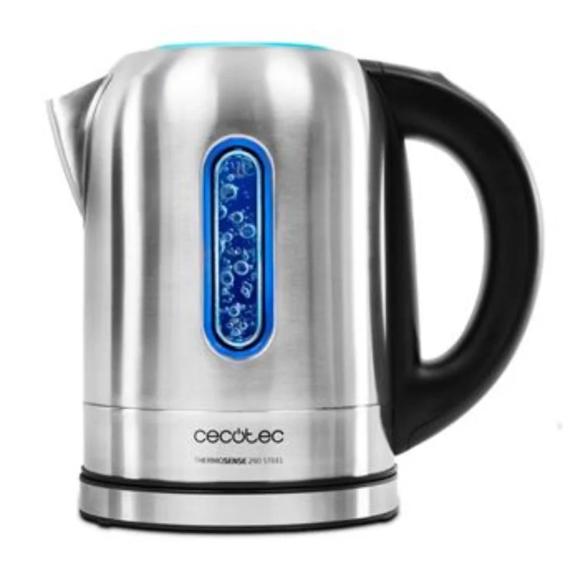 Chaleira Elétrica Cecotec ThermoSense 290 - Aço inoxidável|Cecotec|8435484015158 Chaleira Elétrica Cecotec ThermoSense 290 - Aço inoxidável|Cecotec|8435484015158