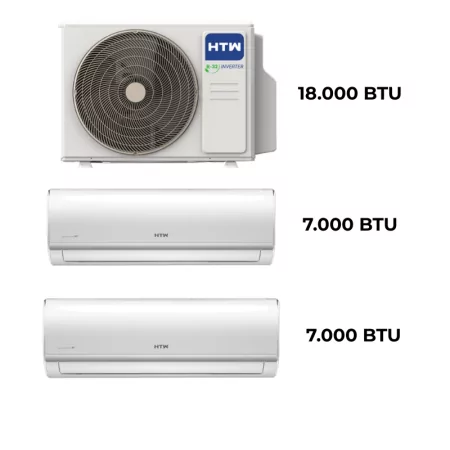 Ar Condicionado Unidade Exterior Multisplit HTW - 18.000 BTU - IX41B2R32|HTW|8435483837065