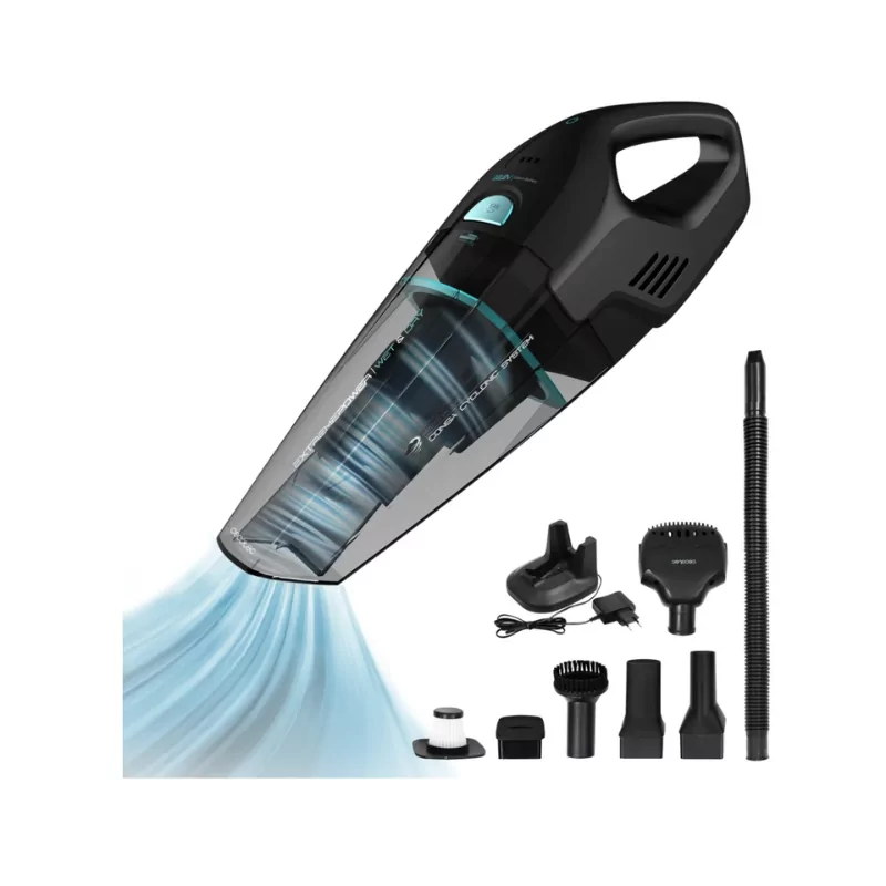 Mini Aspirador Cecotec Conga Immortal ExtremeSuction - ( 22,2V - Preto ) Animal Hand|Cecotec|8435484054416 Mini Aspirador Cecotec Conga Immortal ExtremeSuction - ( 22,2V - Preto ) Animal Hand|Cecotec|8435484054416