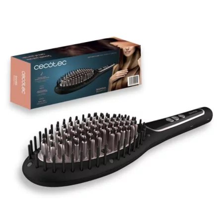 Escova Cecotec Cerâmico Bamba InstantCare 900 - ( 220°C - Preto ) Perfect Brush|Cecotec|8435484042154