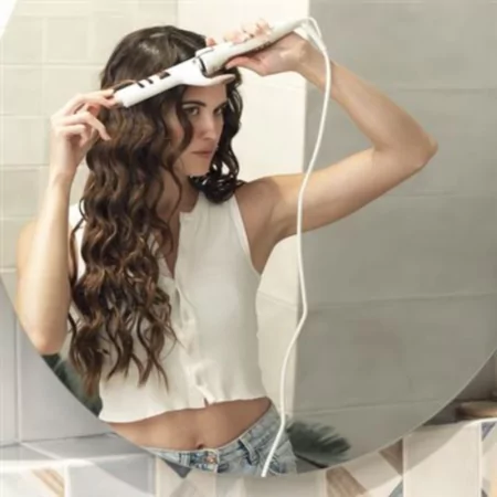 Modelador de Cabelo Cecotec Bamba SurfCare Curly - (Branco)|Cecotec|8435484043304